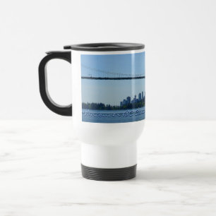 Caneca Térmica Vancouver BC Canadá Copos de café Mugs e Óculos