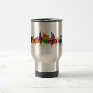 Caneca Térmica Varsóvia Polônia Skyline