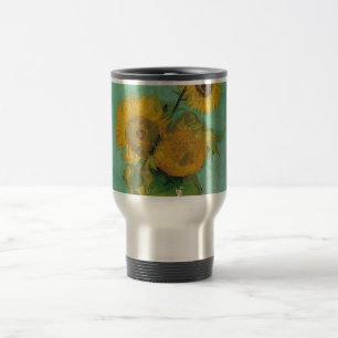 Caneca Térmica Vase com três girassóis, Vincent van Gogh