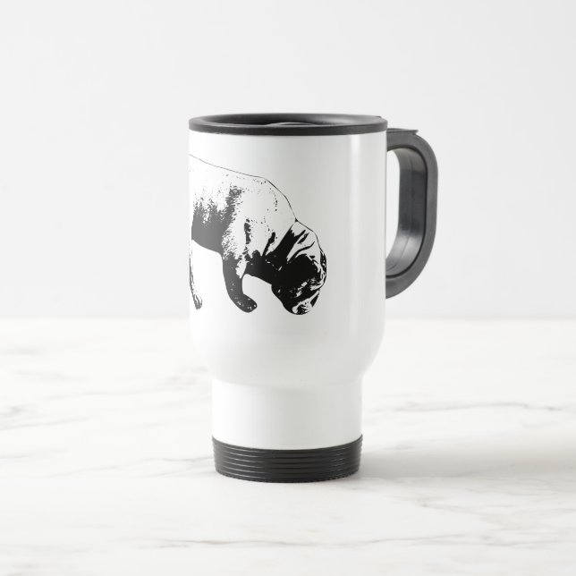 Caneca Térmica Vector Watch, Farejar Pronto (Frente Esquerda)