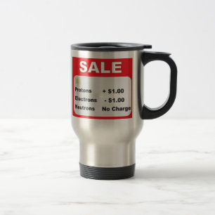 Caneca Térmica venda dos nêutrons dos elétrons dos protão
