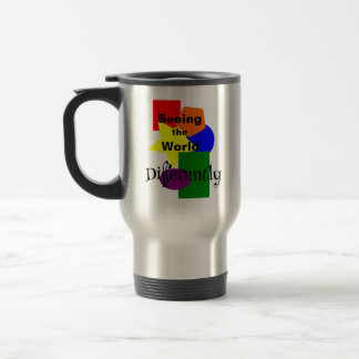 Caneca Térmica Vendo o mundo de forma diferente