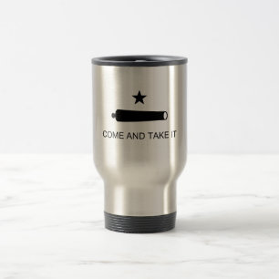 Caneca Térmica Venha & Tome! Bandeira de batalha do estado do Tex