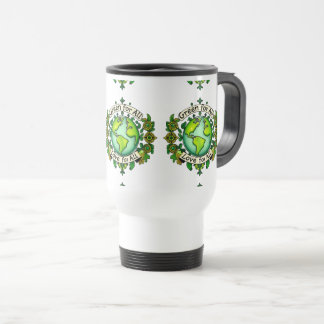 Caneca Térmica Verde para Todos, Amor para Todos - Harmonia da Te