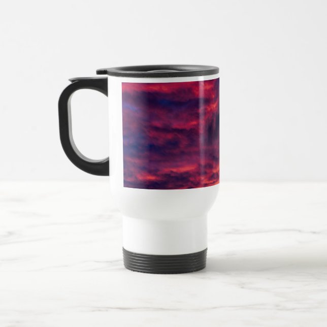 Caneca Térmica vermelho augural (Esquerda)
