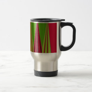 CANECA TÉRMICA VERMELHO OURO VERDE