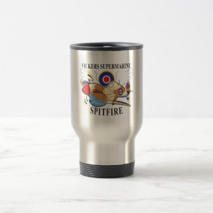 Caneca Térmica versão tropical do Spitfire