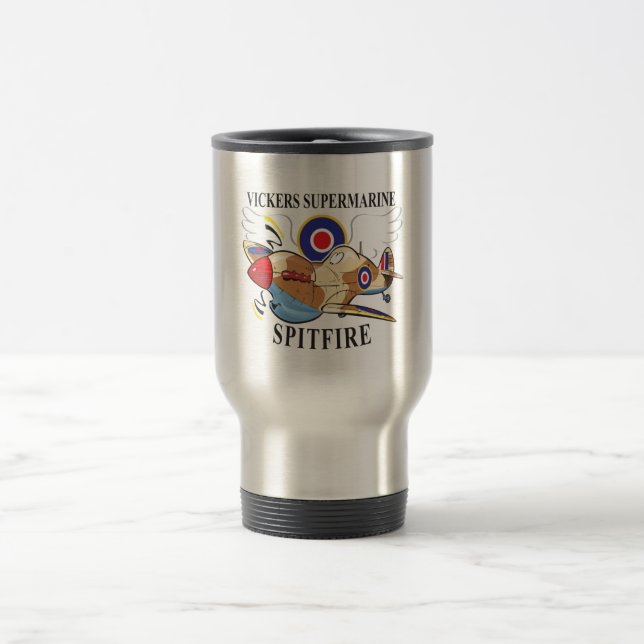 Caneca Térmica versão tropical do Spitfire (Centro)