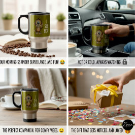 Caneca Térmica Vês O Macaco Muggy -