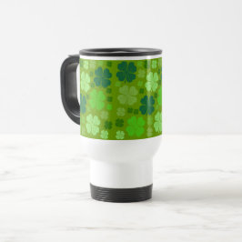 Caneca Térmica Vestidos Verdes, Vestidos Sortudos, Dia de São Pat