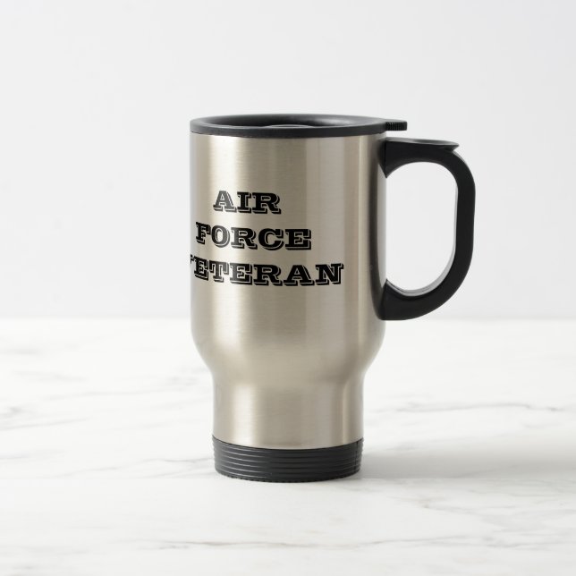 Caneca Térmica Veterano da Força Aérea Mug (Direita)