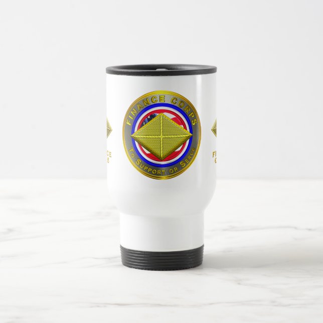 Caneca Térmica Veterano do Corpo de Finanças (Centro)