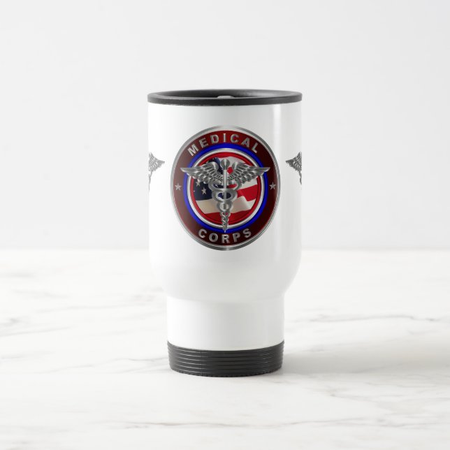 Caneca Térmica Veterano do Corpo Médico (Centro)