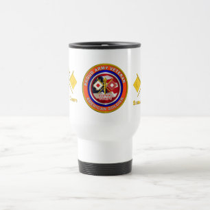 Caneca Térmica Veterano Orgulhoso do Corpo de Sinais do Exército