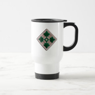 Caneca Térmica Veteranos da Divisão de Infantaria INF 4 do Exér