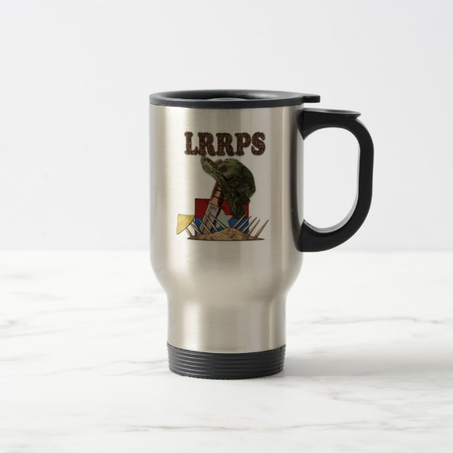 Caneca Térmica Veteranos Militares Recon LRRP Guerra do Vietnã   (Direita)