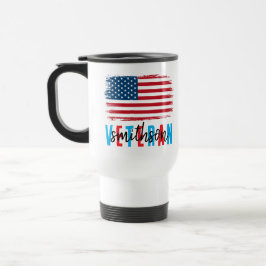 Caneca Térmica Veteranos Mug | Taça Patriótica de Café para Milit