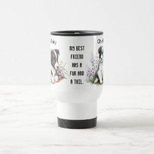 Caneca Térmica Viagem ao trabalho Personalizada de Foto e Nome de