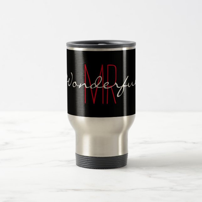 CANECA TÉRMICA VIAGEM CHIQUE MUG_ " SR. MARAVILHOSO " (Centro)
