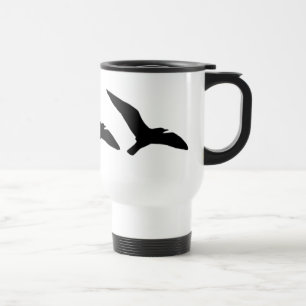 Caneca Térmica Viagem da gaivota/caneca da viagem ao trabalho