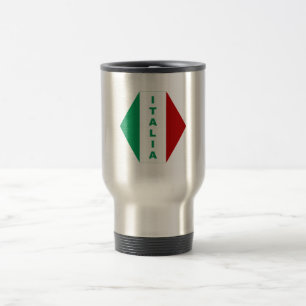 Caneca Térmica Viagem de 444 ml ITALIA aço inoxidável