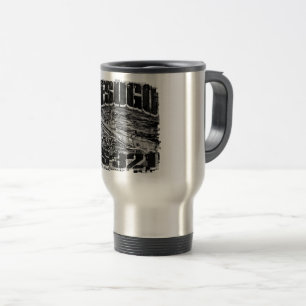 Caneca Térmica Viagem de Besugo Submarino/Canhão de Viagem ao tra