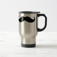 Viagem grande engraçado do bigode/caneca da viagem