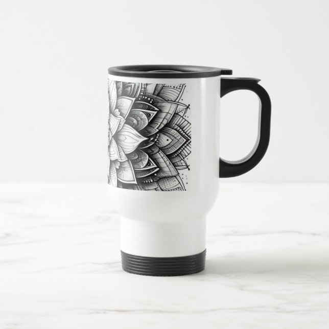 Caneca Térmica Viagem Thermal Coffee Mug (Direita)