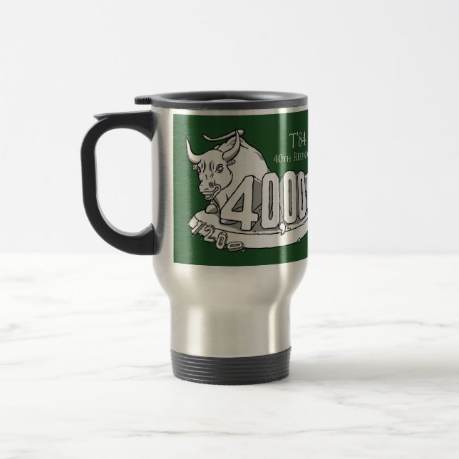 Caneca Térmica Viagem/Viagem ao trabalho, 15 oz (Esquerda)