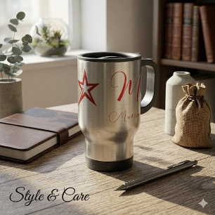 Caneca Térmica Viagem/Viagem ao trabalho Na moda totalmente perso