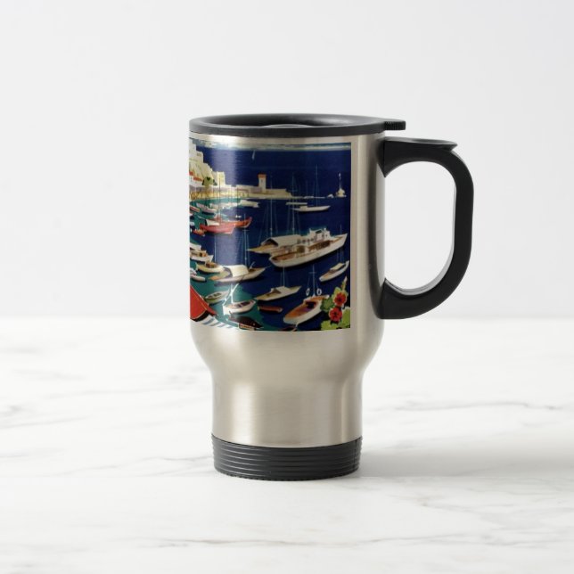 Caneca Térmica Viagens vintage Atenas Grécia (Direita)