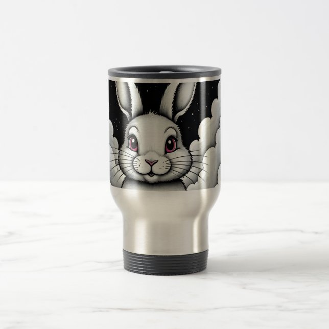 Caneca Térmica Vibes celestiais do Coelho Celestial (Centro)