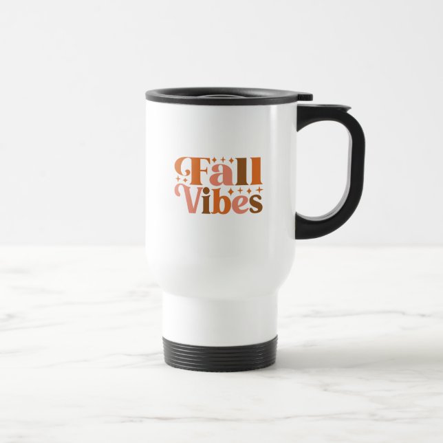 Caneca Térmica Vibes de queda (Direita)