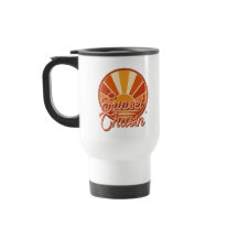Vibração de Raios de Sol Vintage Caça ao Pôr do So