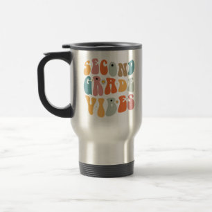 Caneca Térmica Vibrações da Segunda Série de Volta à Escola Groov