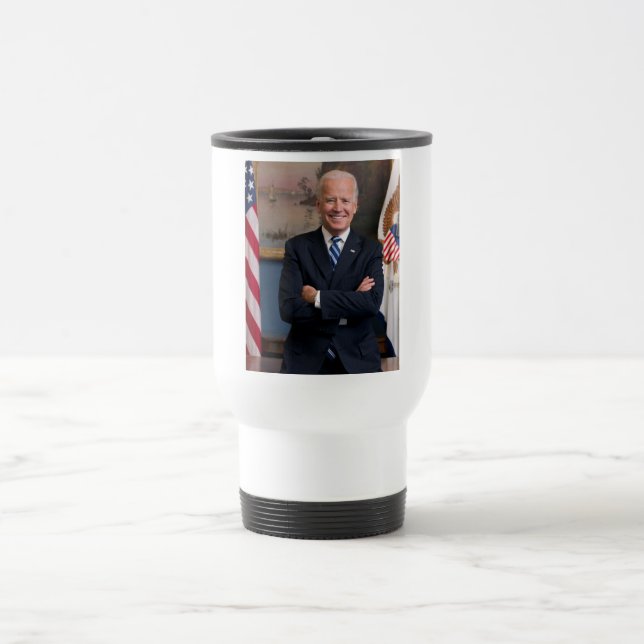 Caneca Térmica Vice-Presidente Joe Biden, Presidência de Obama (Centro)