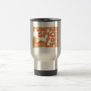 Caneca Térmica Vida da especiaria 4 da abóbora