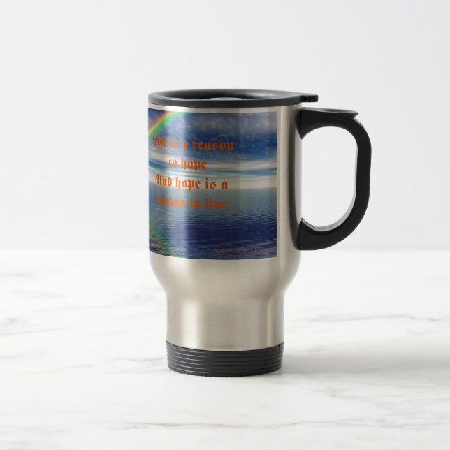 Caneca Térmica Vida e esperança (Direita)
