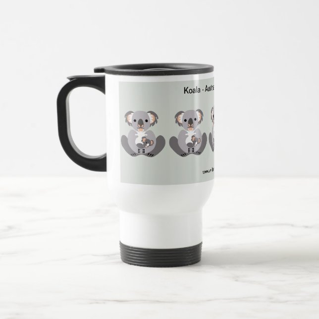 Caneca Térmica Vida selvagem - KOALA - Natureza - Conservação - (Esquerda)