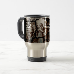 Caneca Térmica vidro colorido château de chantilly