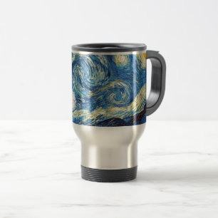 Caneca Térmica Vincent van Gogh - Noite Estrelada,