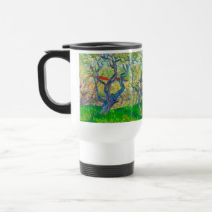 Caneca Térmica Vincent van Gogh Pomar em Flor