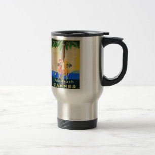 Caneca Térmica Vintage Cannes Viagem francês