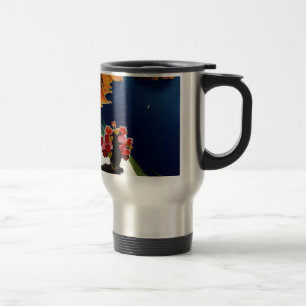 Caneca Térmica Vintage Capri Itália Viagem