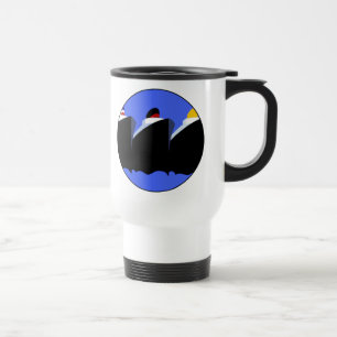 Caneca Térmica Vintage Cruise Ship Art Deco Poster