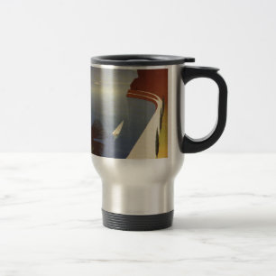 Caneca Térmica Vintage Lake Garda Riva Torbole Itália Turismo
