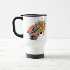 Caneca Térmica Vintage Melody Garden