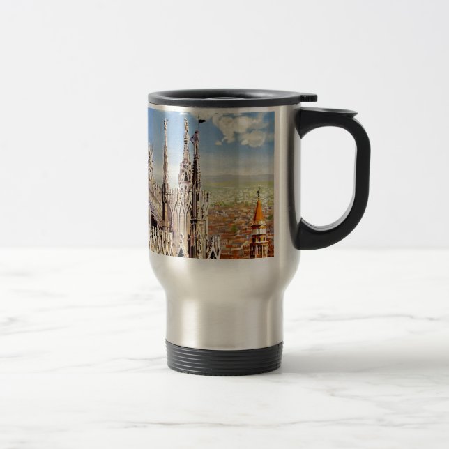 Caneca Térmica Vintage Milano Viagem (Direita)