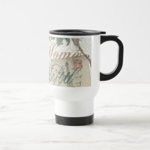 Caneca Térmica Vintage Peace Home Belo Amor