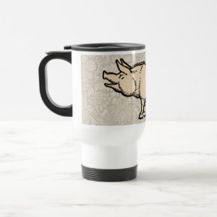 Caneca Térmica Vintage Piggy Cute
